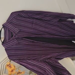 Mens Claiborne Purple Dress Shirt